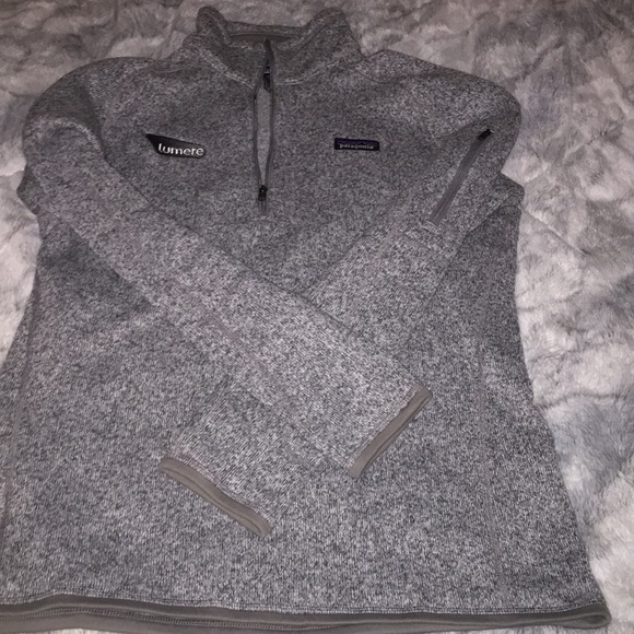 Patagonia Lumere sweater pullover fleece 1/4 zip - Picture 2 of 4